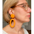MUSCADE Orange - Francine BRAMLI Paris