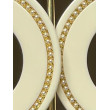 MATHILDE Ivoire & perles serties - Francine BRAMLI Paris
