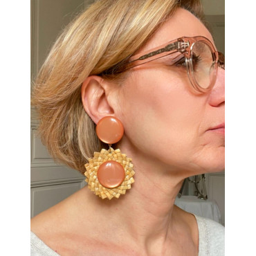 RAPHIA CAB naturel - Francine BRAMLI Paris