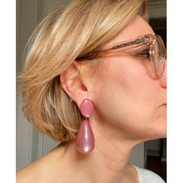 CAYENNE rose poudré OP - Francine BRAMLI Paris