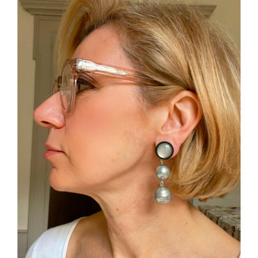 BAYA Gris perle de Majorque - Francine BRAMLI Paris