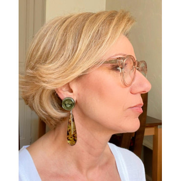 GOUTTE vert tigré - FRANCINE BRAMLI Paris