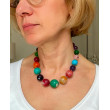 EDOUARD Gemmes Multicolores - Francine BRAMLI Paris Collier