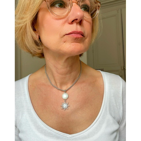 PHILIBERT Etoile Swarovski - Francine BRAMLI Paris Collier
