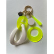 SIGMA bijou de sac - Francine BRAMLI Paris Porte-clé