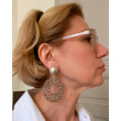 COURONNE Métal argenté - Francine BRAMLI Paris