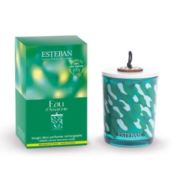 EAU D'AMAZONIE Bougie déco 180gr - ESTEBAN