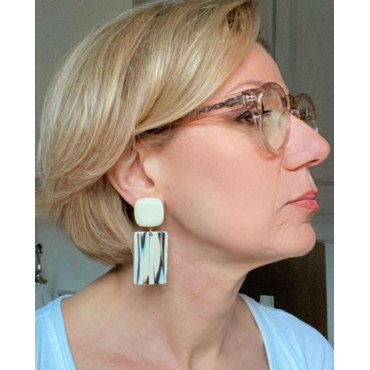 PAULITA Ivoire marron - Francine BRAMLI Paris
