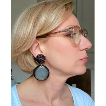 CARLA marron irisé - Francine BRAMLI Paris