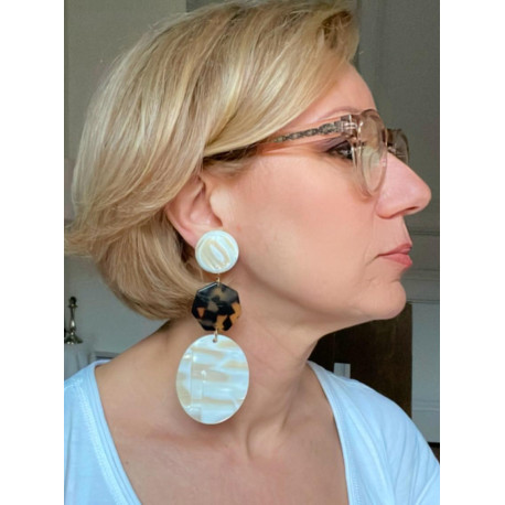 POP 2 écaille Tokyo & Alba - Francine BRAMLI Paris