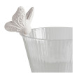 PAPILLON en biscuit de Porcelaine, à poser - MATHILDE M