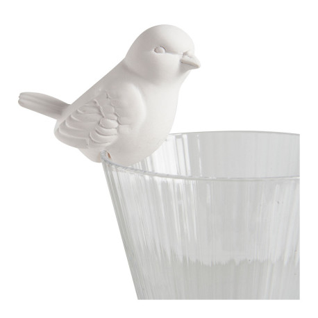 OISEAU en biscuit de Porcelaine, à poser - MATHILDE M