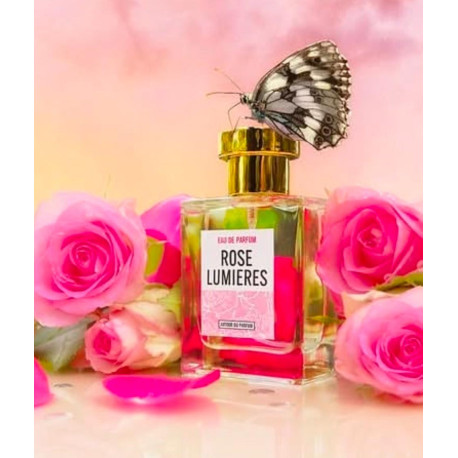Eau de Parfum ROSE LUMIÈRES 50ml - AUTOUR DU PARFUM