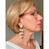 EVELYNE perles nacrées - Francine BRAMLI Paris