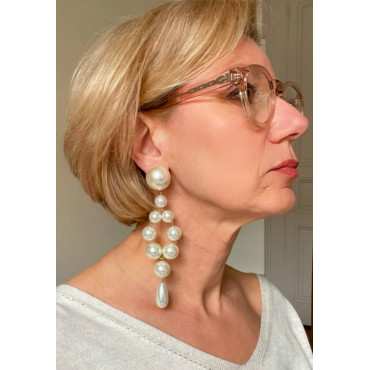 VICTORIA perles nacrées - Francine BRAMLI Paris
