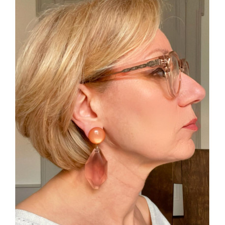 GEMMA Fumé rosé - Francine BRAMLI Paris