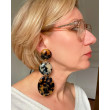 ASYM écaille Tokyo & blanc - Francine BRAMLI Paris