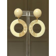 NARCISA créole ivoire beige - Francine BRAMLI Paris