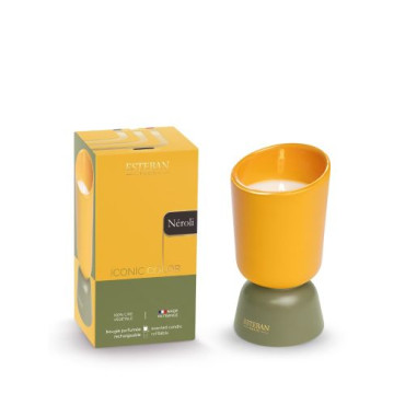 Bougie parfumée Néroli rechargeable 220g - ESTEBAN Parfums Paris