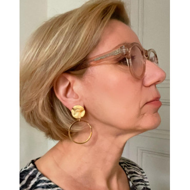 CREOLE Dorée PM  - Francine BRAMLI Paris