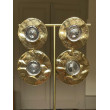 PAOLINA Dorée cabochons miroirs  - Francine BRAMLI Paris