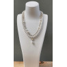 Collier PIERINO perles de Majorque & nacre - FRANCINE BRAMLI Paris
