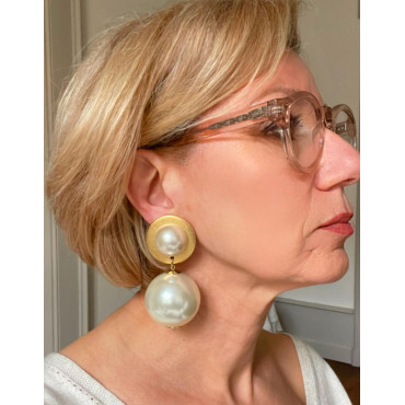 THEONIE 37 perle nacrée - Francine BRAMLI Paris