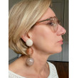 BETYNA perles de soie beige - Francine BRAMLI Paris