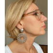 COURONNE Métal argenté OP - Francine BRAMLI Paris