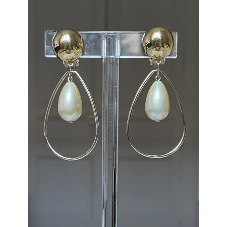 GOUTTE perle nacrée - Francine BRAMLI Paris
