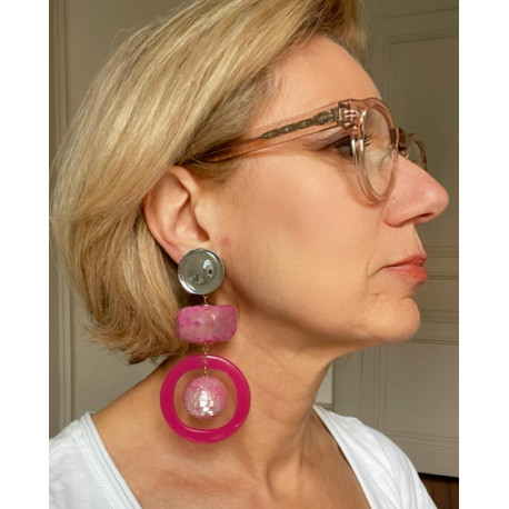 MAEVA fuchsia - Francine BRAMLI Paris