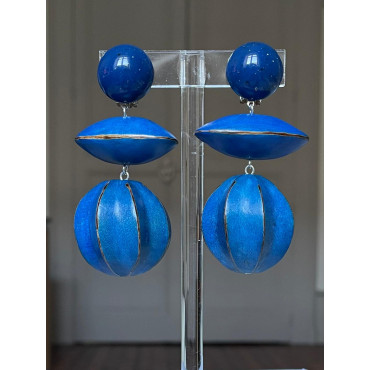 PURDEY bleue - Francine BRAMLI Paris