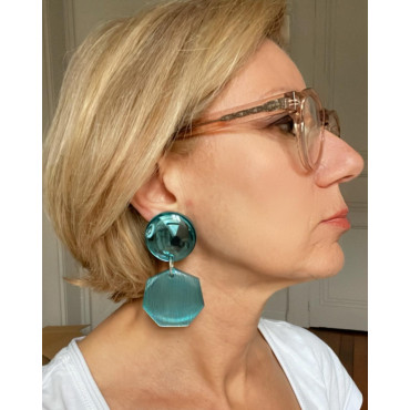 ICEBERG Octo Turquoise - Francine BRAMLI Paris