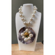 Collier COQUILLAGE & perles nacrées - Francine BRAMLI Paris