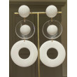 ORQUE blanc & transparent - Francine BRAMLI Paris