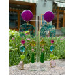 ROSALIE violet bleu rose vert jaune - Francine BRAMLI Paris