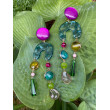 ROSALIE violet bleu rose vert jaune - Francine BRAMLI Paris