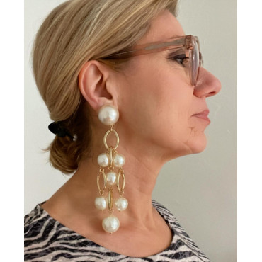 PIERRINE perles nacrées - Francine BRAMLI Paris