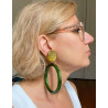 L'EPOUSTOUFLANTE Vert/jaune - Francine BRAMLI Paris
