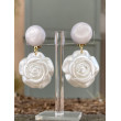 ROSAE Blanc nacré - Francine BRAMLI Paris