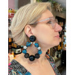 BASTILLES Bleu/noir - Francine BRAMLI Paris