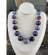 Collier EDOUARD violet - Francine BRAMLI Paris