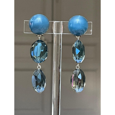 SUZANNA cristal bleu - Francine BRAMLI Paris