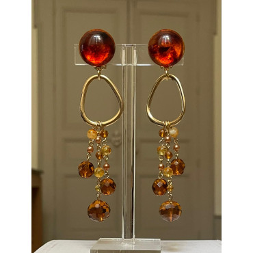 SUZY cristal ambre - Francine BRAMLI Paris