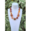 Collier DRISS ambre - FRANCINE BRAMLI Paris