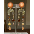 ROSALIE Ambre cristal & pierres fines - Francine BRAMLI Paris