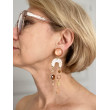 ROSALIE Ambre cristal & pierres fines - Francine BRAMLI Paris
