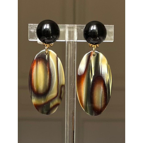 CASTANEA écaille onyx - Francine BRAMLI Paris