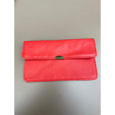 Portefeuille/porte-monnaie en rouge