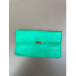 Portefeuille/porte-monnaie en Cuir vert